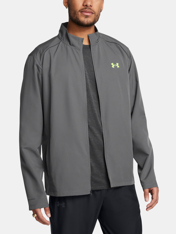 Under Armour Férfi dzseki Under Armour UA Launch Jacket-GRY