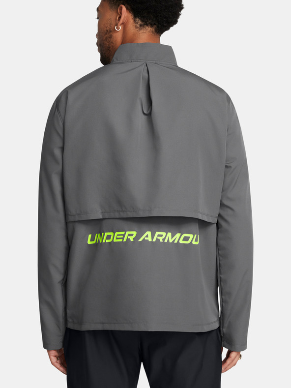 Under Armour Férfi dzseki Under Armour UA Launch Jacket-GRY