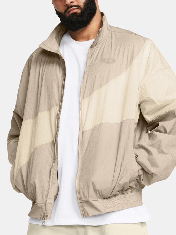 Under Armour Férfi dzseki Under Armour UA Legacy Crinkle Jacket-BRN