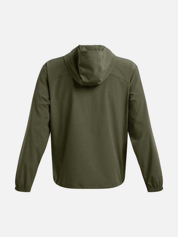 Under Armour Férfi dzseki Under Armour UA Vibe Woven Windbreaker-GRN