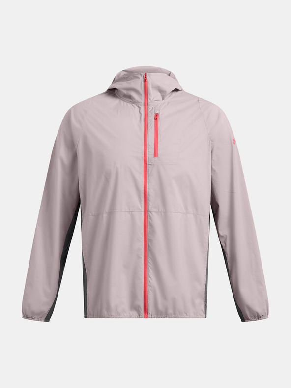 Under Armour Férfi dzseki Under Armour LAUNCH LIGHTWEIGHT JKT-GRY