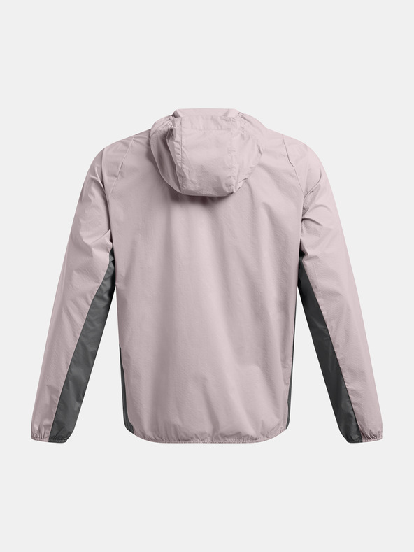 Under Armour Férfi dzseki Under Armour LAUNCH LIGHTWEIGHT JKT-GRY