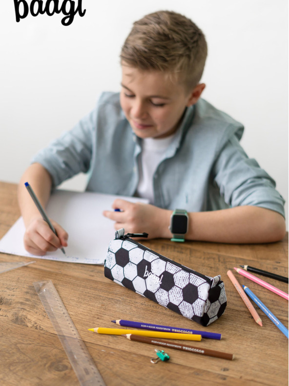 BAAGL  Fekete Diák táska Baagl Goal