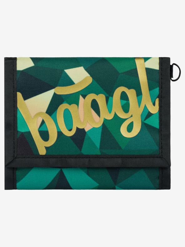 BAAGL  Zöld Baagl Polygon pénztárca