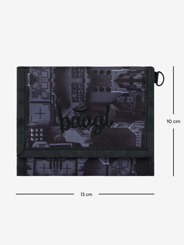 BAAGL  Szürke Baagl Technic pénztárca