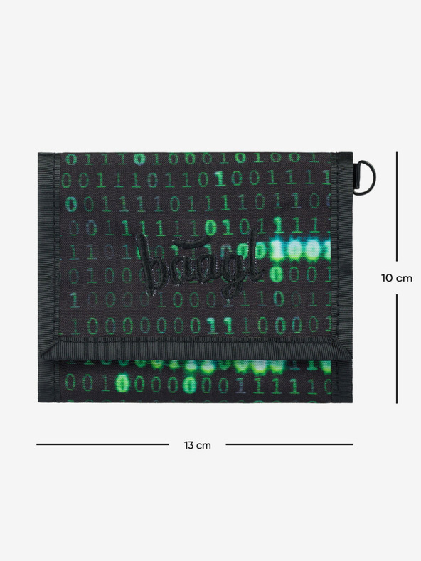 BAAGL  Fekete Baagl Numbers pénztárca