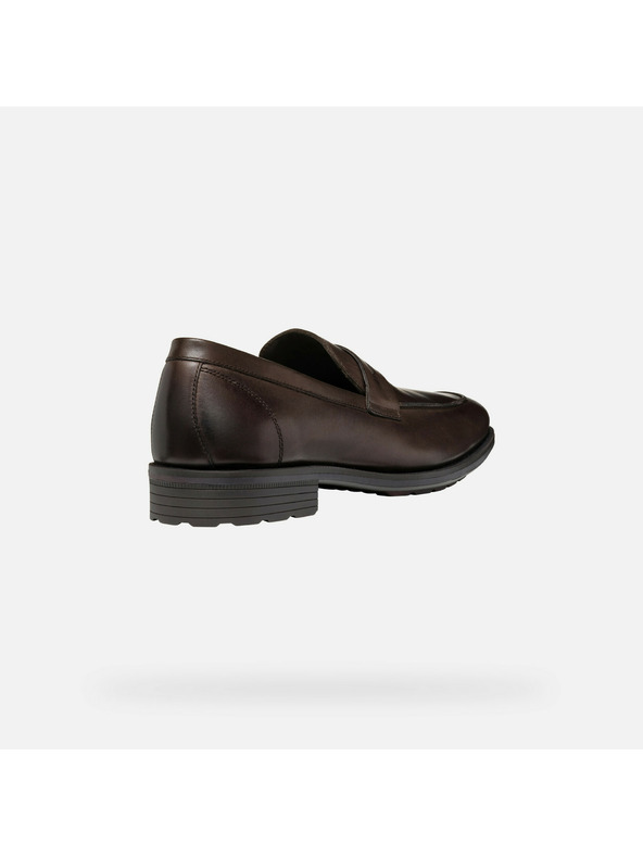 Geox Sötétbarna férfi mokaszin Geox Walk Pleasure F