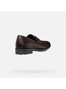 Geox Sötétbarna férfi mokaszin Geox Walk Pleasure F