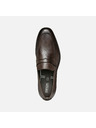 Geox Sötétbarna férfi mokaszin Geox Walk Pleasure F