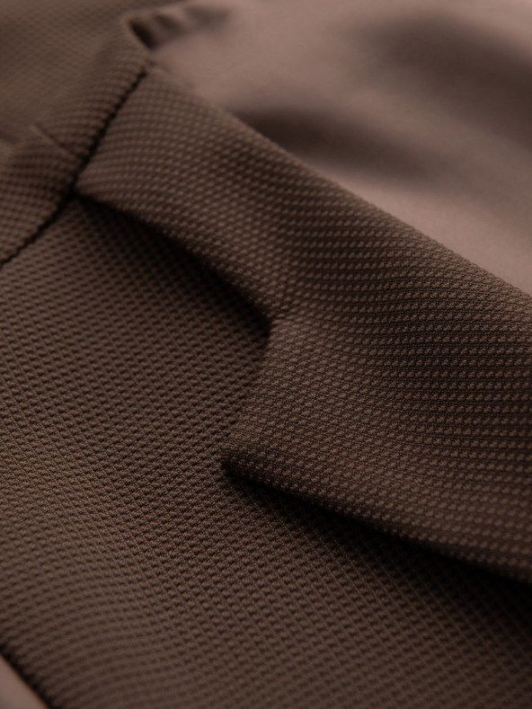 Ombre Clothing Férfi strukturált kötött mellény méretre szabva hajtókával Ombre Clothing