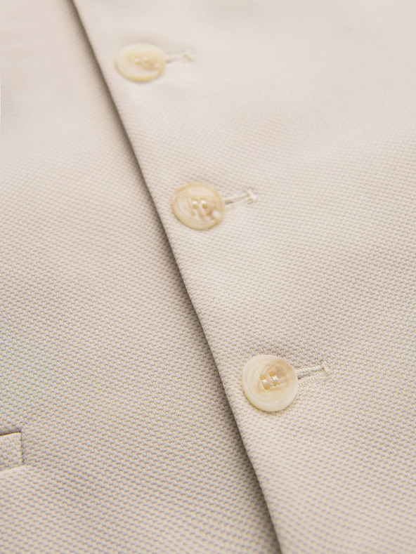 Ombre Clothing Karcsúsított elegáns férfi mellény elasztánnal és hajtókával Ombre Clothing