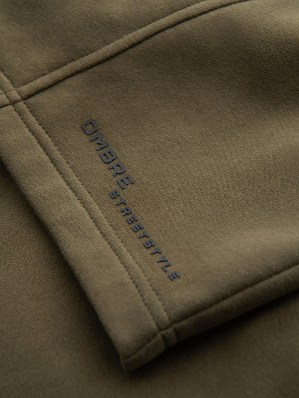 Ombre Clothing Férfi rövid melegítő short nyomattal Ombre Clothing