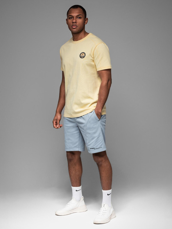 Ombre Clothing Férfi rövid melegítő short nyomattal Ombre Clothing