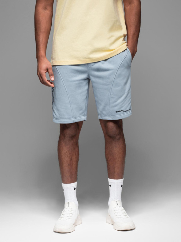 Ombre Clothing Férfi rövid melegítő short nyomattal Ombre Clothing