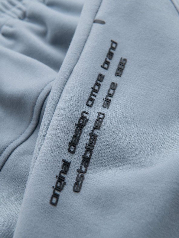 Ombre Clothing Férfi rövid melegítő short nyomattal Ombre Clothing