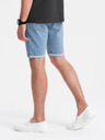 Ombre Clothing Férfi farmer short felhajtott szárral Ombre Clothing