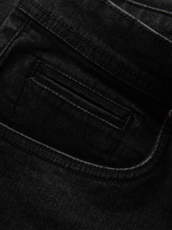 Ombre Clothing Férfi farmer short felhajtott szárral Ombre Clothing