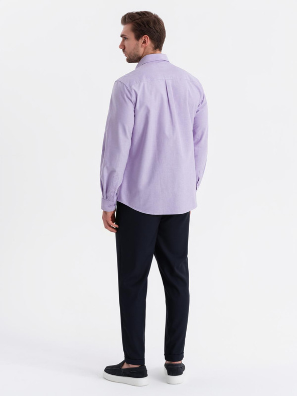 Ombre Clothing Férfi pamut oxford ing pasztell színekben Ombre Clothing