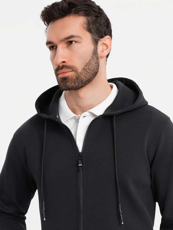 Ombre Clothing Cipzár nélküli kapucnis pulóver streetwear stílusban Ombre Clothing