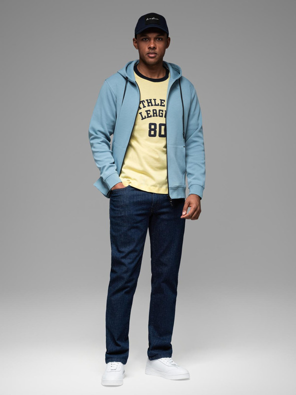 Ombre Clothing Kapucnis pulóver streetwear stílusban Ombre Clothing