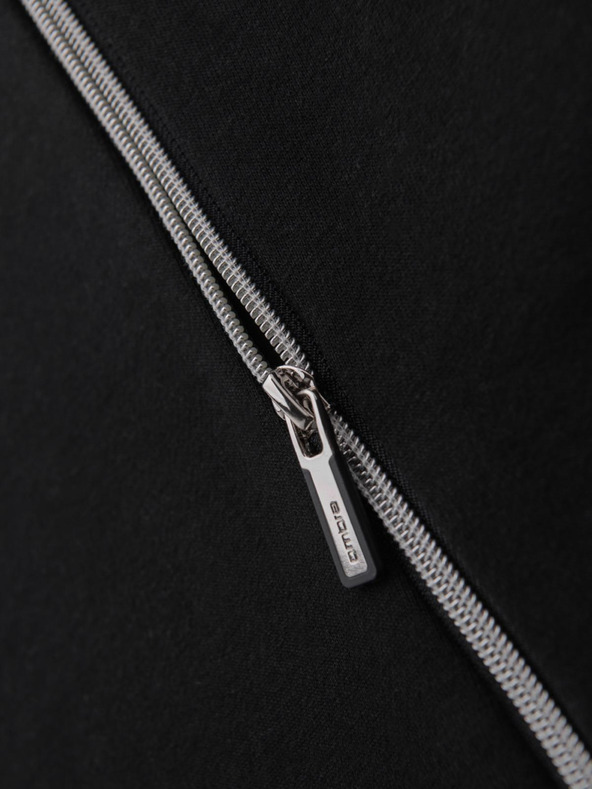 Ombre Clothing Ombre Clothing mosott férfi pulóver díszvarrással a nyakkivágásnál