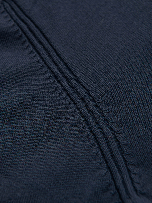 Ombre Clothing Ombre Clothing férfi kötött pulóver strukturált pöttyökkel