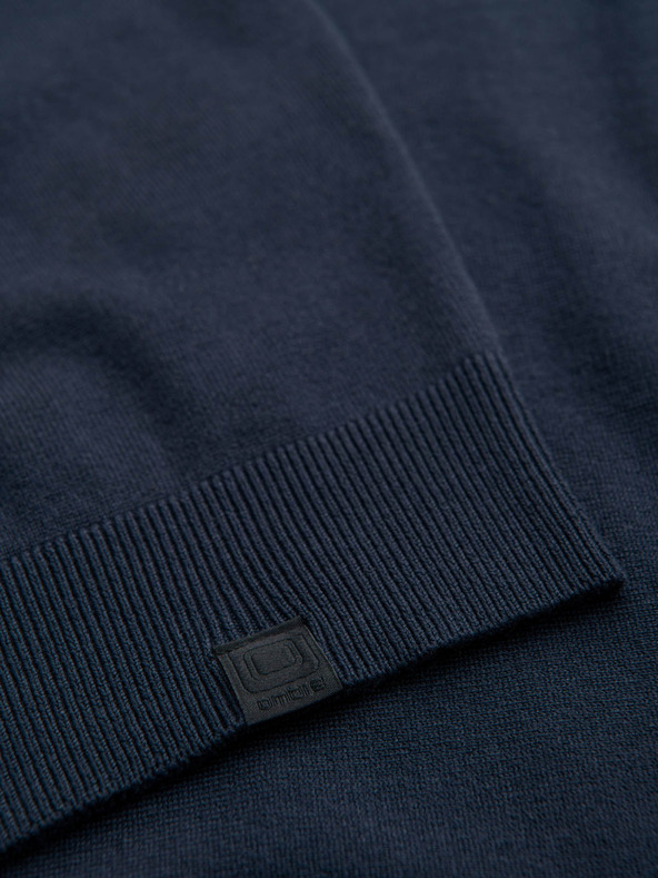 Ombre Clothing Ombre Clothing férfi kötött pulóver strukturált pöttyökkel