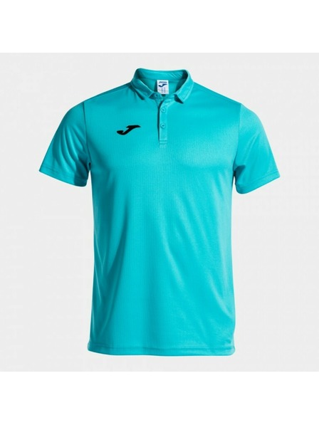 Joma Joma Polo Shirt Hobby S/S Fluor Turquoise férfi pólóing Méret: