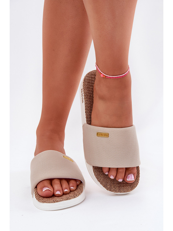 BIG STAR SHOES Big Star női papucs – bézs Méret: