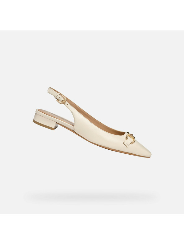 Geox Krémes Geox Giselda 15 női balerina cipő