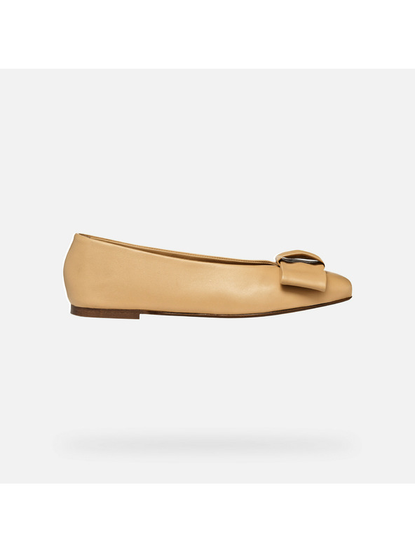 Geox Világosbarna Geox Ballystar női balerina cipő