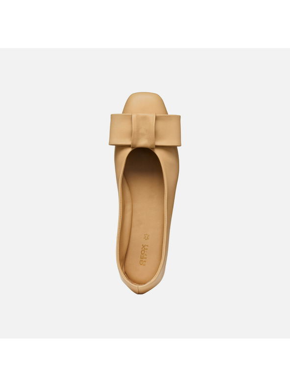 Geox Világosbarna Geox Ballystar női balerina cipő