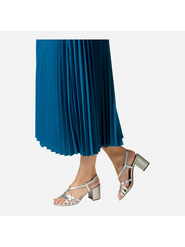 Geox Ezüst Geox Virnilisa 65 S női szandál