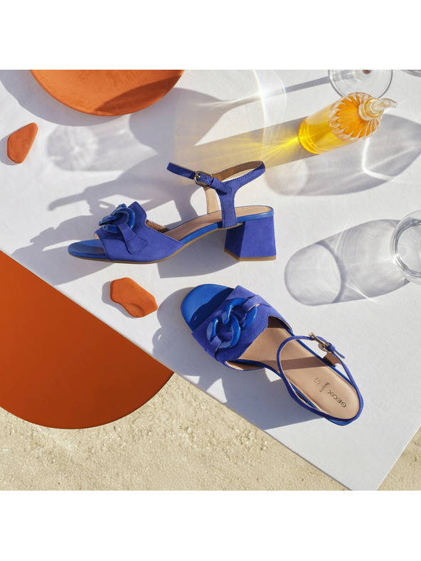 Geox Kék-lila Geox New Eraklia 50 T női szandál