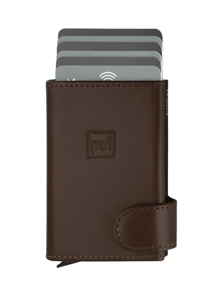 Pularys Férfi bőr pénztárca Pularys Solo barna