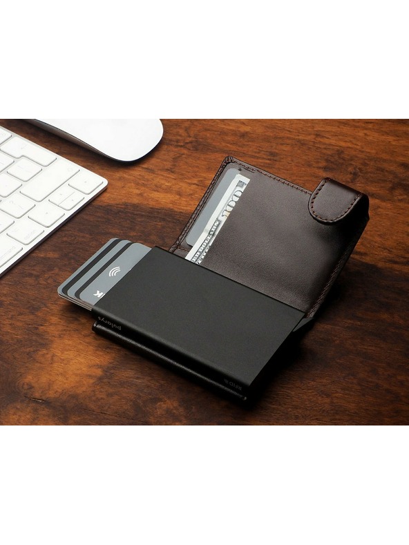 Pularys Férfi bőr pénztárca Pularys Solo barna