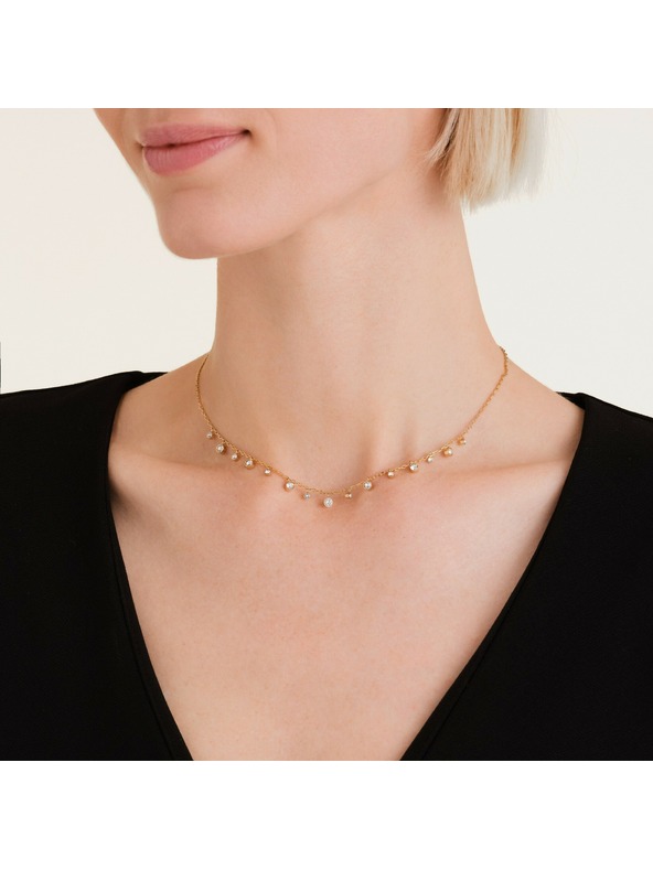 Rosefield Rosefield aranyozott női nyaklánc JNDCG-J1017