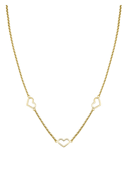 Rosefield Rosefield arany Triple Heart nyaklánc JNTHG-J535