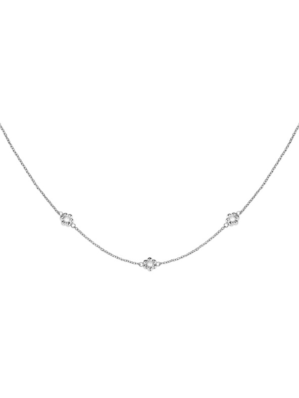 Rosefield Rosefield ezüst Daisy Flower nyaklánc JNDFS-J673