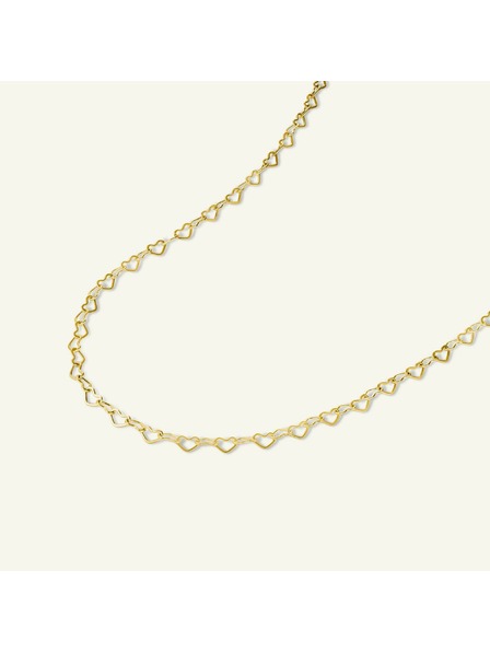 Rosefield Rosefield arany Heart Chain nyaklánc JNHCG-J684
