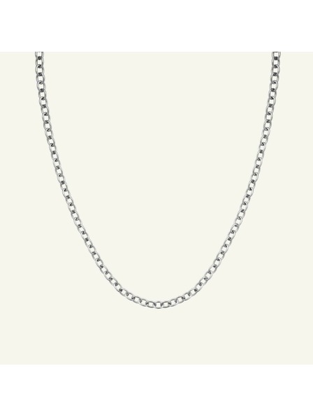 Rosefield Rosefield ezüst színű Oval Chainlink nyaklánc JNOCS-J627