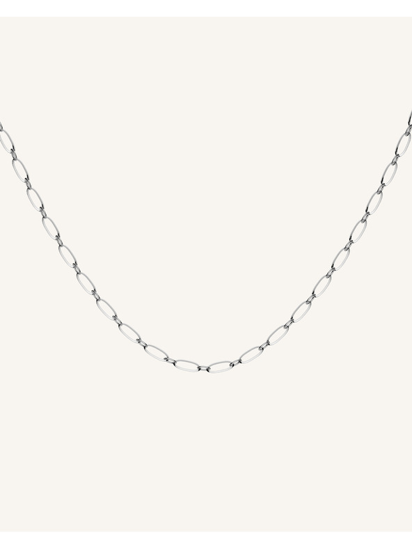 Rosefield Rosefield ezüst színű Oval nyaklánc JNOLS-J544
