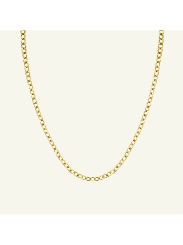 Rosefield Rosefield arany színű Oval Chainlink nyaklánc JNOCG-J626