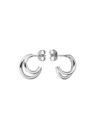 Rosefield Rosefield ezüst színű Double Hoops fülbevaló JEDHS-J576