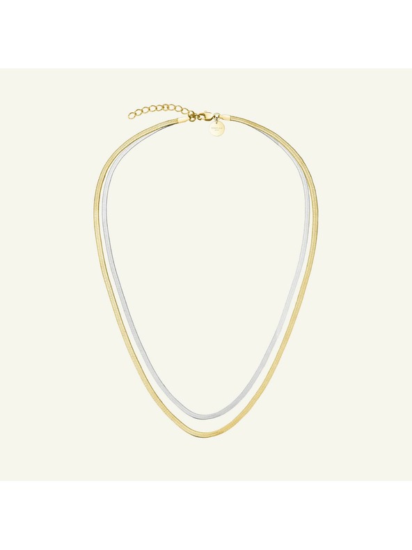 Rosefield Rosefield duotone Snake nyaklánc JNSCD-J676