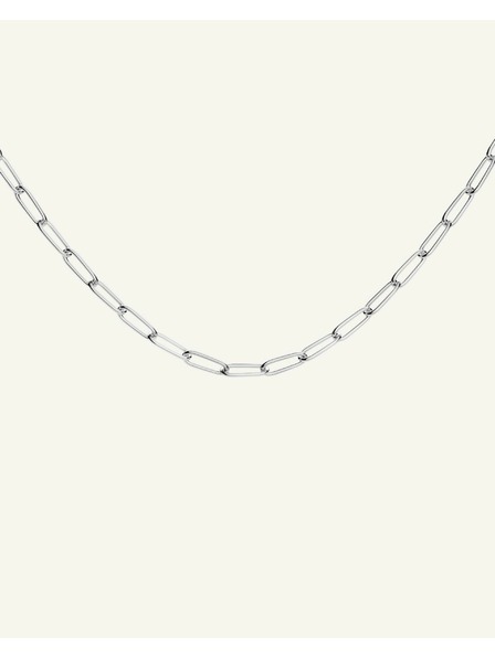 Rosefield Rosefield ezüst színű Rectangle Chain nyaklánc JNRCS-J565