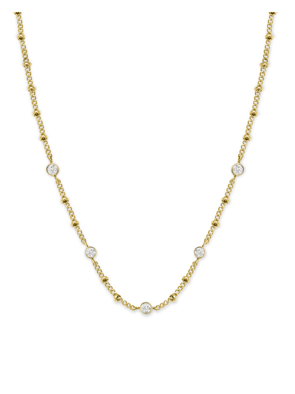 Rosefield Rosefield arany színű kristály nyaklánc JCSCG-J266