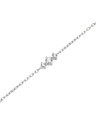 Rosefield Rosefield rhodiummal bevont női nyaklánc JNTCS-J1016