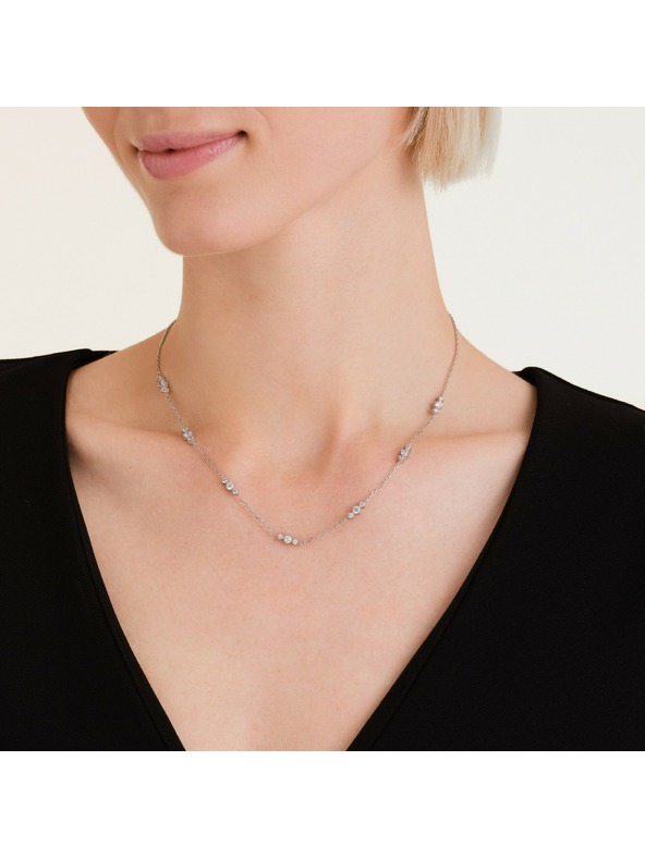 Rosefield Rosefield rhodiummal bevont női nyaklánc JNTCS-J1016