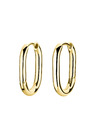 Rosefield Rosefield arany színű Small Oval Hoops fülbevaló JEOSG-J569